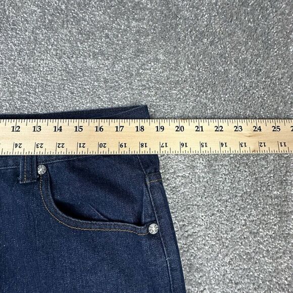 Red Ape Jeans Mens 38x32 Baggy Relaxed Dark Blue Denim Y2K 90's Straight - Picture 2 of 10